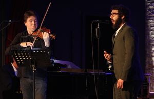 Joshua Bell and Josh Groban @ BroadwayWorld Joshua Bell and Josh Groban Photo