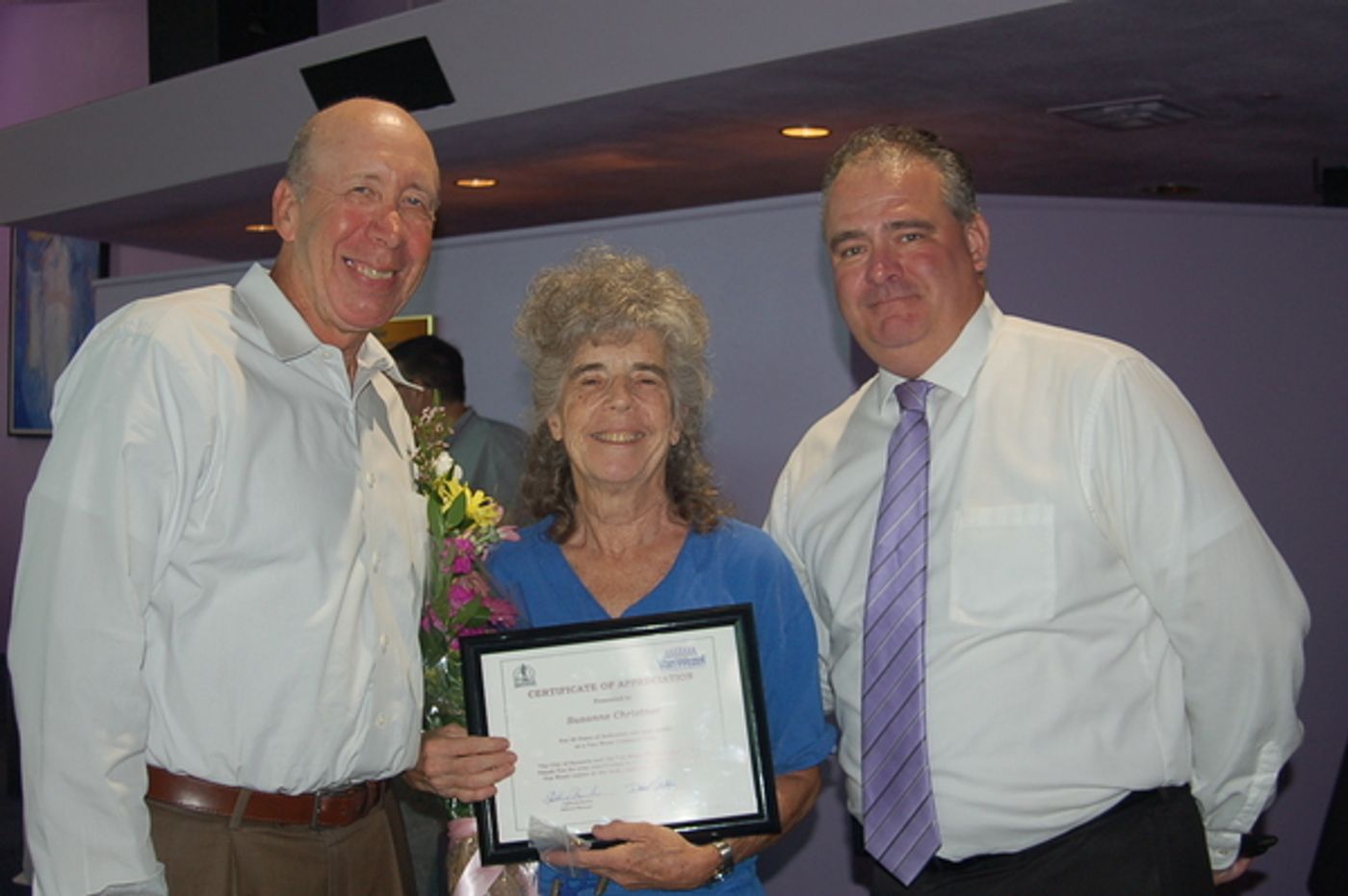 Photo Flash: Van Wezel Performing Arts Hall Hosts Usher Appreciation Party  Image