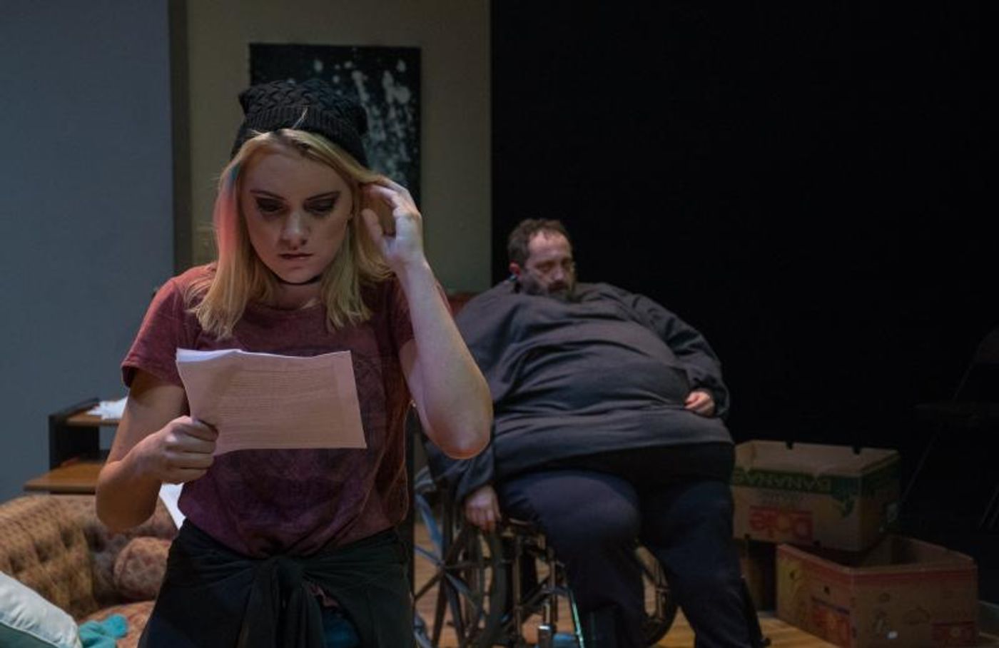 Review: Knight's Performance Elevates Verge Theater Company's THE WHALE  Image