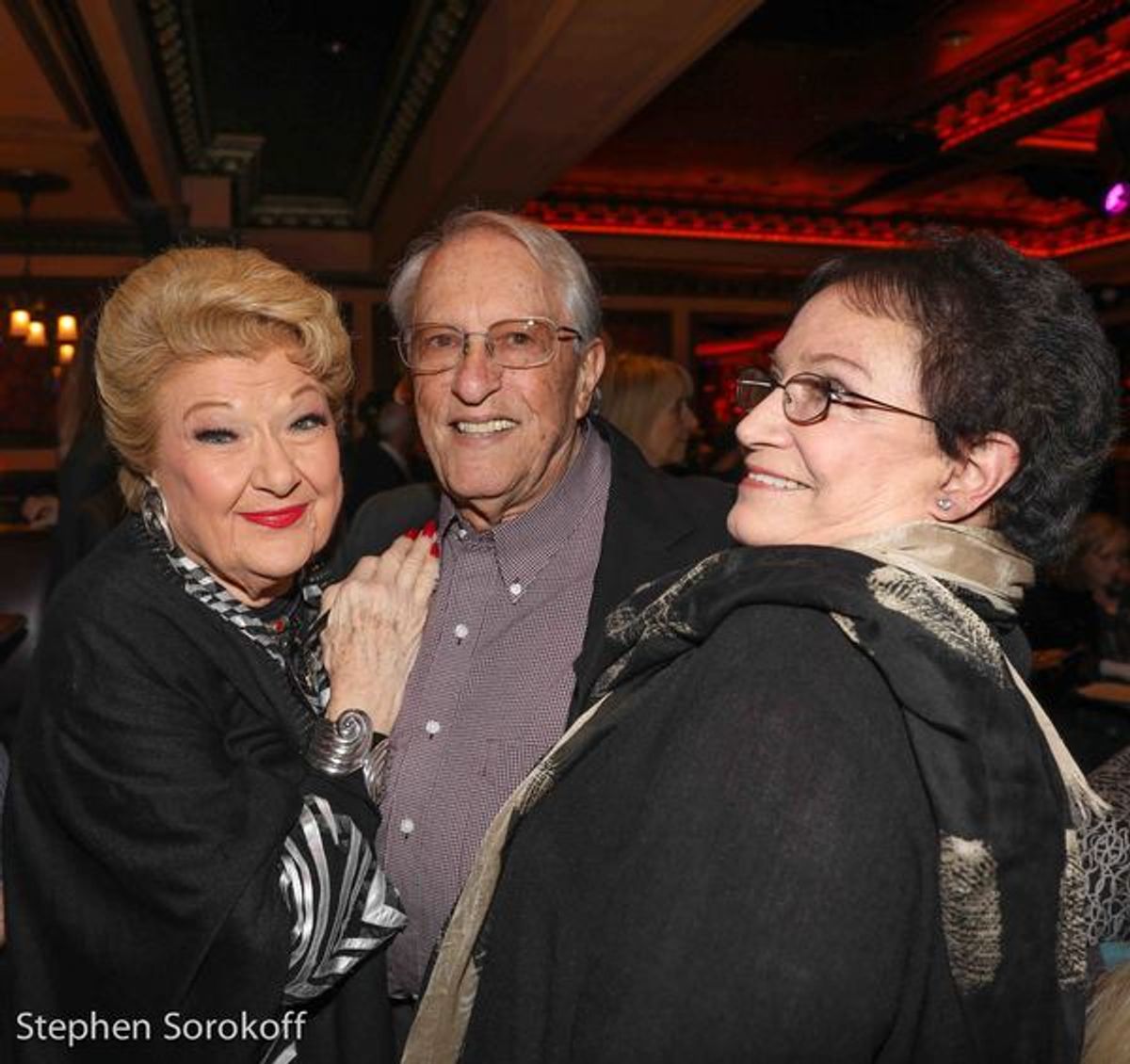 Marilyn Maye, Steve Baruch, Eda Baruch at 