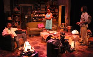 Carl Lumbly, Safiya Fredericks and Rafael Jordan Photo