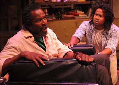 Carl Lumbly and Rafael Jordan Photo