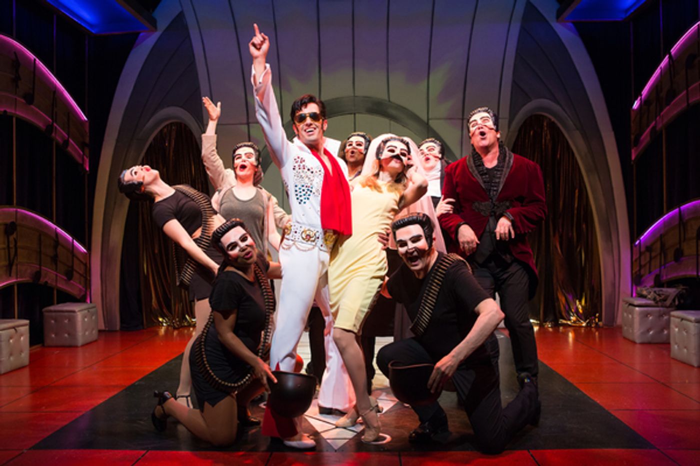 Photo Flash: First Look at ATTACK OF THE ELVIS IMPERSONATORS at Theatre Row  Image