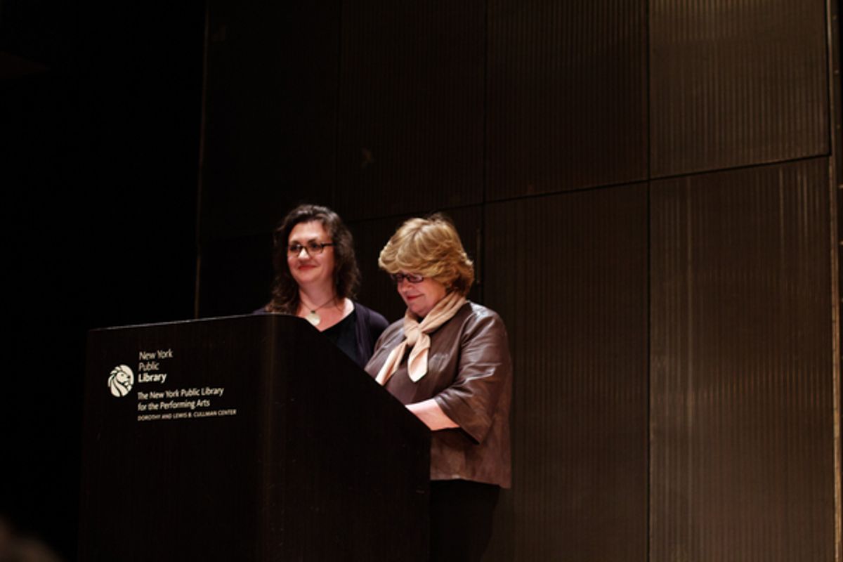 Lisa Rothe and Carmel Owen at 