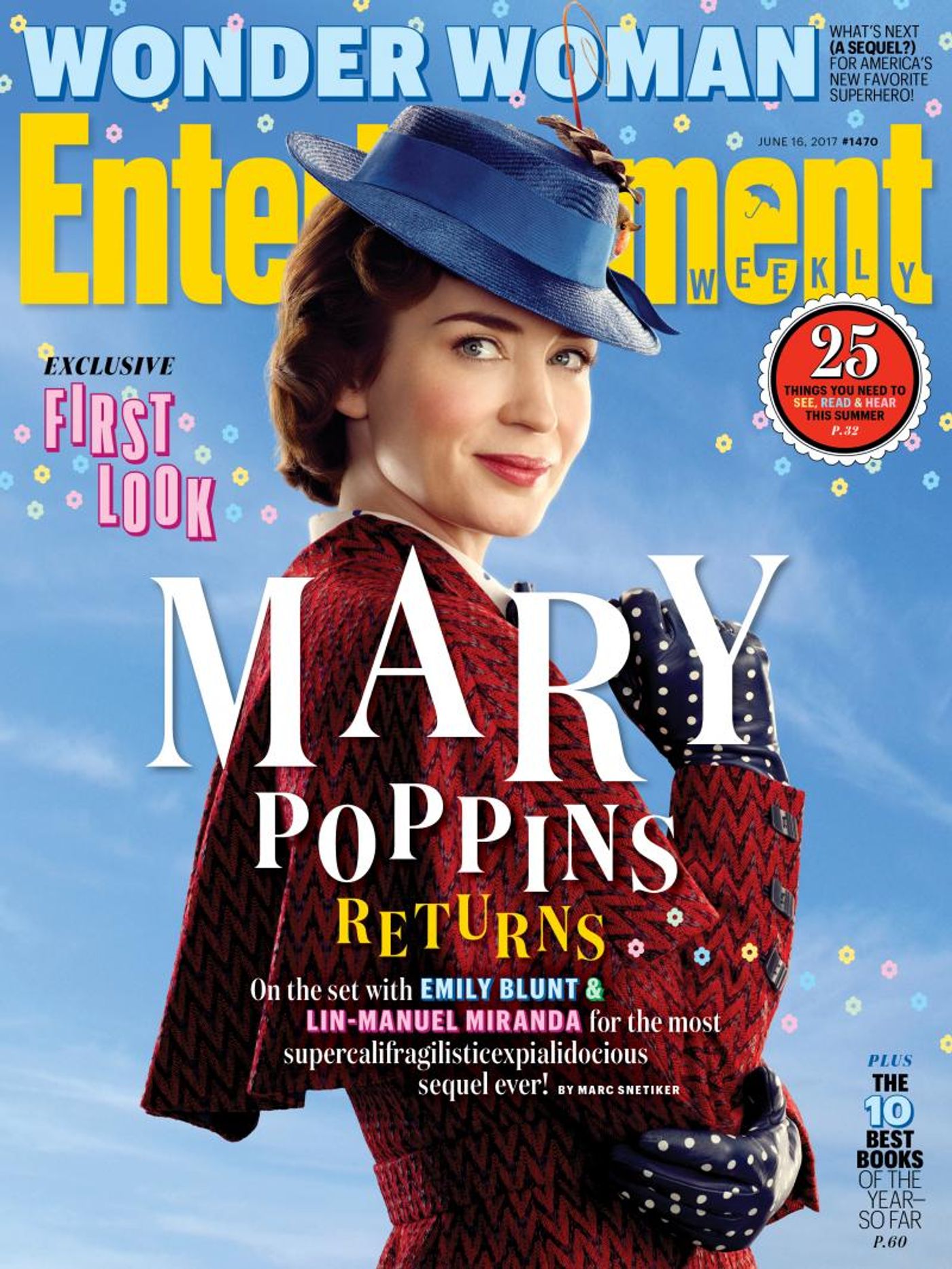 PHOTOS: Emily Blunt, Lin-Manuel Miranda in MARY POPPINS RETURNS + More Details Revealed!  Image