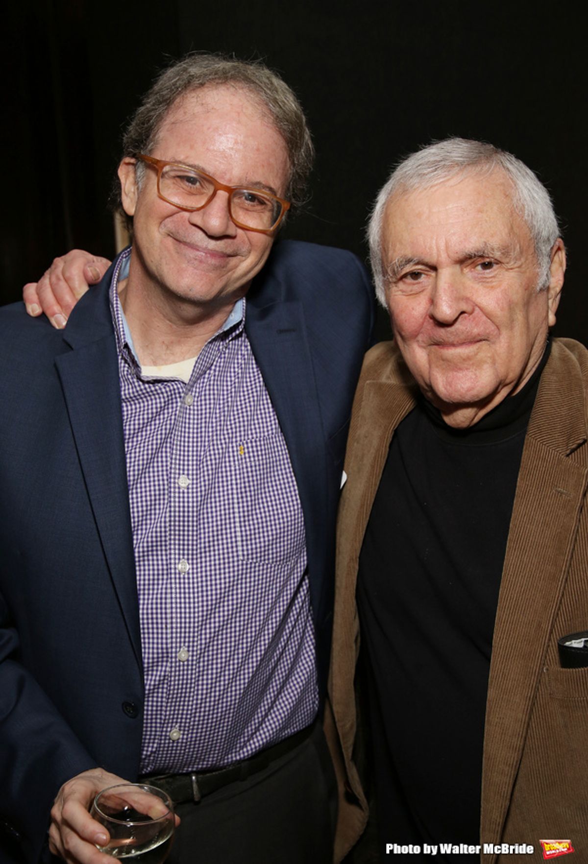Douglas Aibel and John Kander  at 