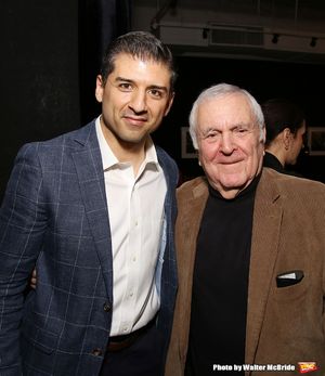 Tony Yazbeck and John Kander @ BroadwayWorld Tony Yazbeck and John Kander Photo