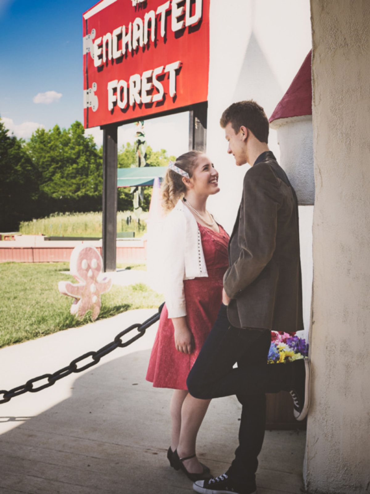 Lila Cooper and Nick Brogan  at 