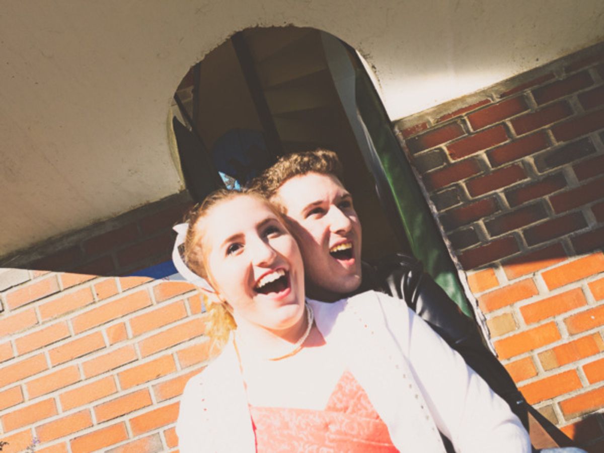 Lila Cooper and Mark Quackenbush at 