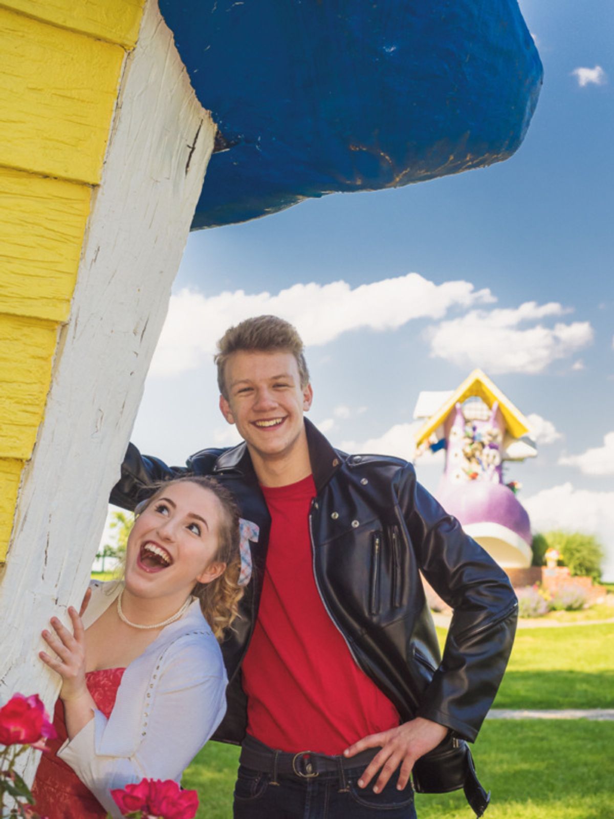 Lila Cooper and Nick Brogan at 