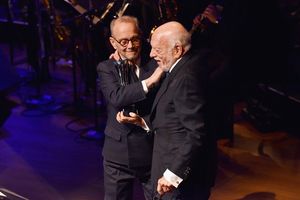 Joel Grey and Hal Prince Photo
