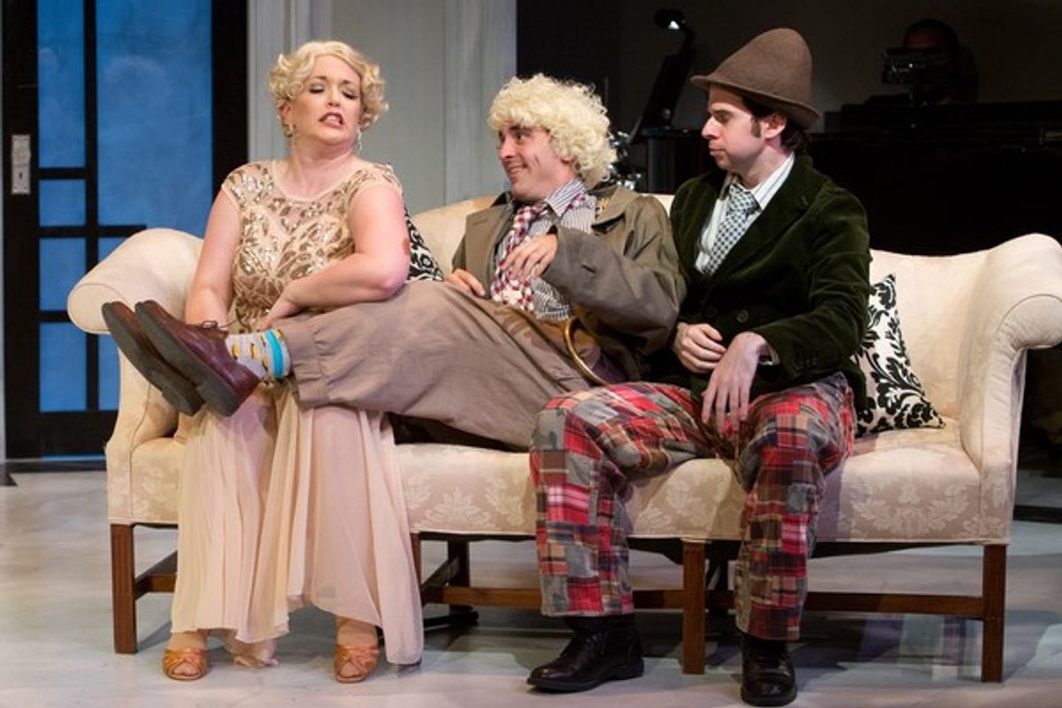 Heather Kopp, Adam Scharf, and Chris Metz at 