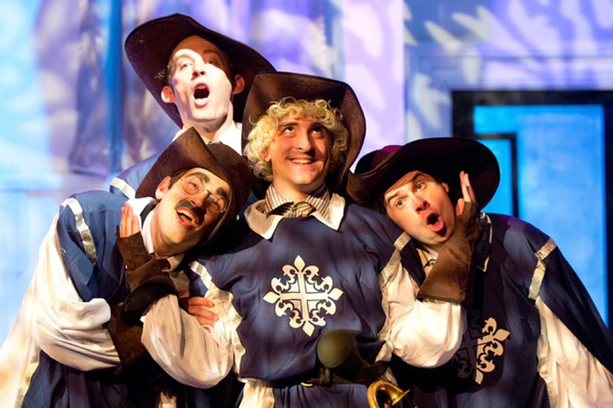 Jeffrey Todd Parrott*, Adam Scharf, Chris Metz*, and Adam Reilly (in the back)
 at 