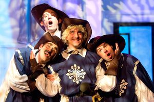 Jeffrey Todd Parrott*, Adam Scharf, Chris Metz*, and Adam Reilly (in the back)
 Photo