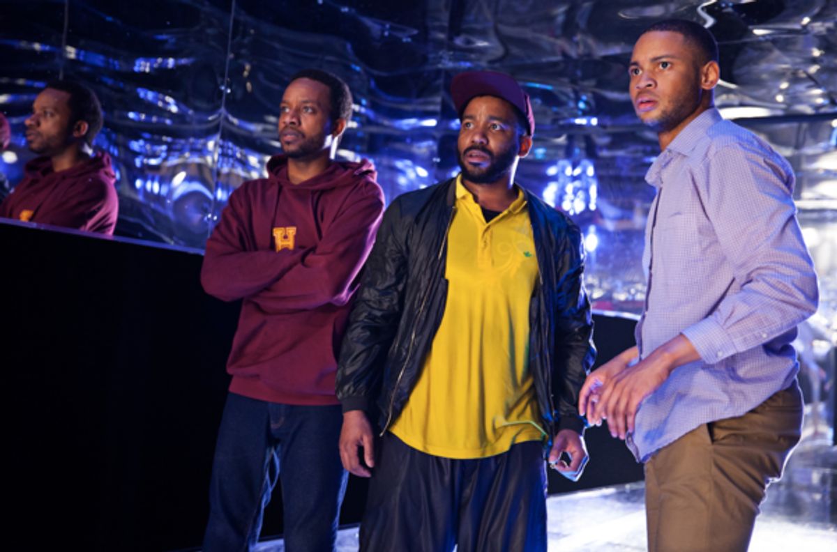 Donnell E. Smith, Clinton Lowe, and Ryan Jamaal Swain at 