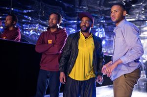 Donnell E. Smith, Clinton Lowe, and Ryan Jamaal Swain Photo