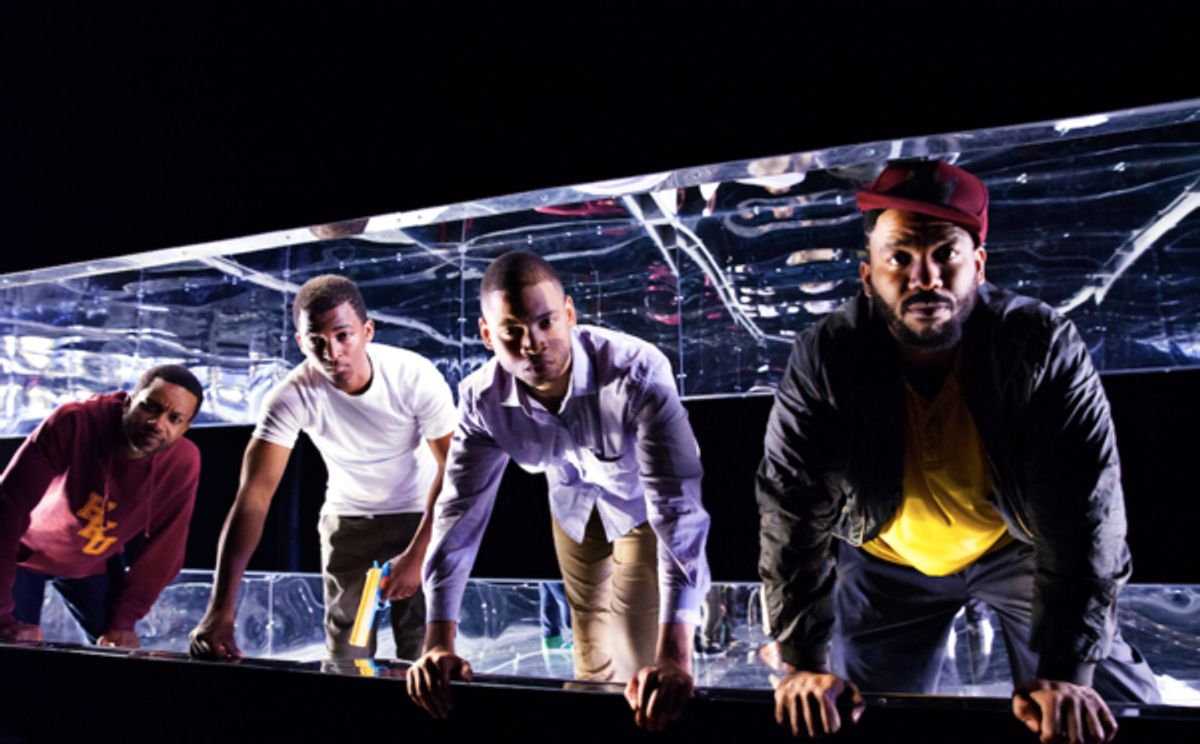 Donnell E. Smith, Sidiki Fofana, Ryan Jamaal Swain, and Clinton Lowe at 