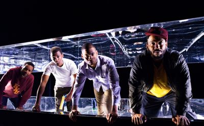 Donnell E. Smith, Sidiki Fofana, Ryan Jamaal Swain, and Clinton Lowe Photo