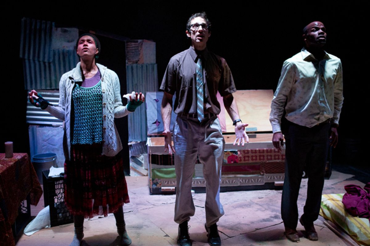 Jonathan David Martin, Zoey Martinson, and Yusef Miller at 