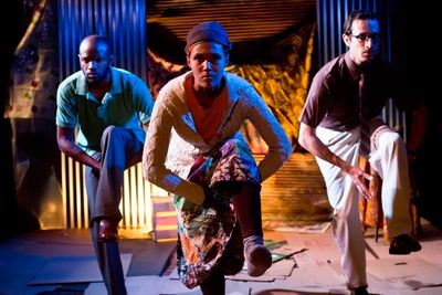 Yusef Miller, Zoey Martinson, and Jonathan David Martin Photo