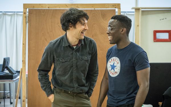 Colin Morgan and Bayo Gbadamosi  Photo