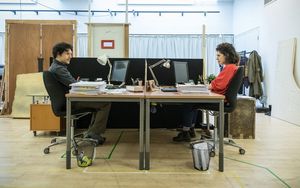 Colin Morgan and Ellie Kendrick @ BroadwayWorld Colin Morgan and Ellie Kendrick Photo