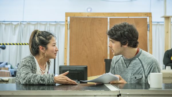 Kae Alexander and Colin Morgan Photo