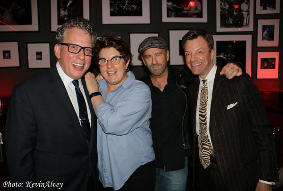 Billy Stritch, Klea Blackhurst, Gene Reed, and Jim Caruso at 