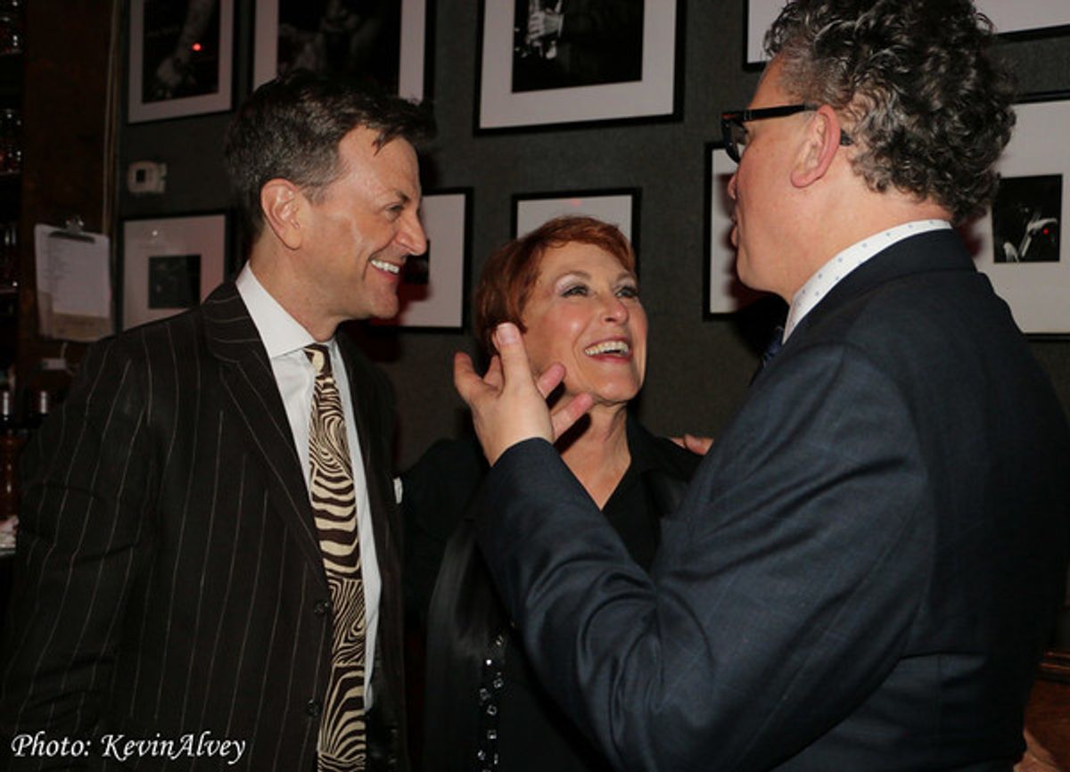 Jim Caruso, Amanda McBroom, and Billy Stritch at 