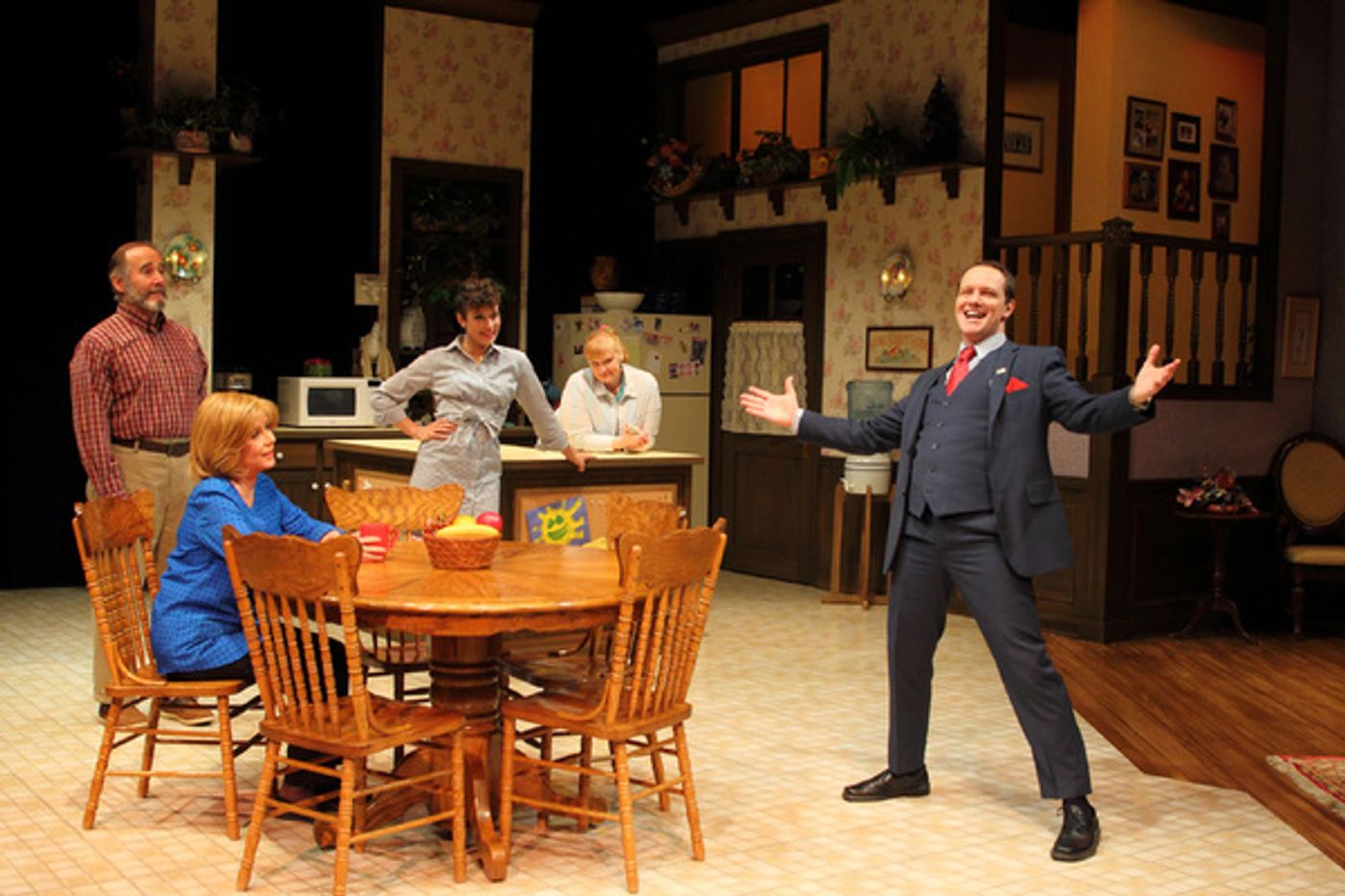 Photo Flash: First Look at Jim Stanek, Eve Plumb and More in FAMILY TIES at The Human Race Theatre Company Photo Flash: First Look at Jim Stanek, Eve Plumb and More in FAMILY TIES at The Human Race Theatre Company Image