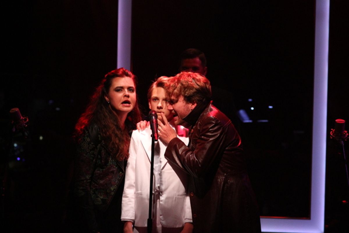 Randa Meierhenry, Maddox Bane and Eric Morris at 