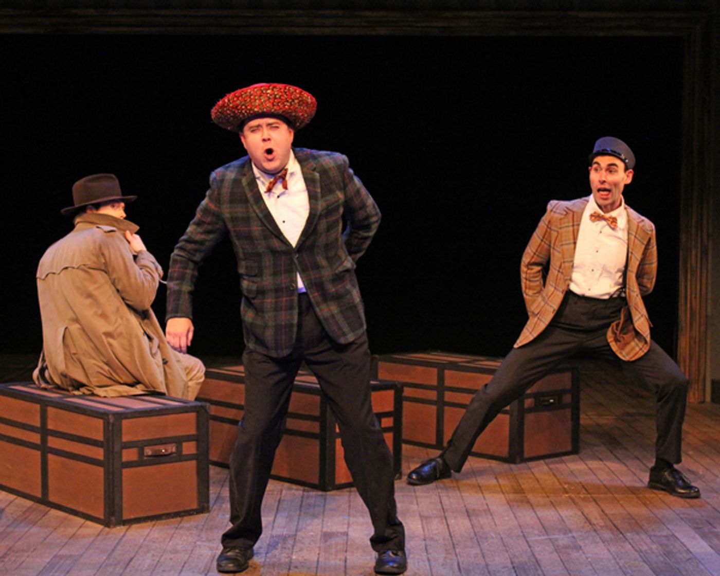 Photo Flash: First Look at THE 39 STEPS at Cortland Repertory Theatre Photo Flash: First Look at THE 39 STEPS at Cortland Repertory Theatre Image