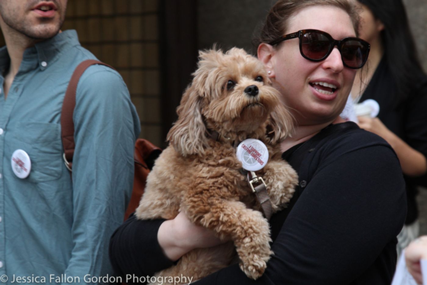 Photo Coverage: Casting Directors Take to the Streets to Rally for Union Contracts Photo Coverage: Casting Directors Take to the Streets to Rally for Union Contracts Image
