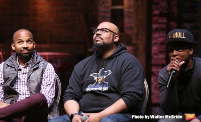 Antuan Magic Raimone, James Monroe Iglehart and J. Quinton Johnson Photo