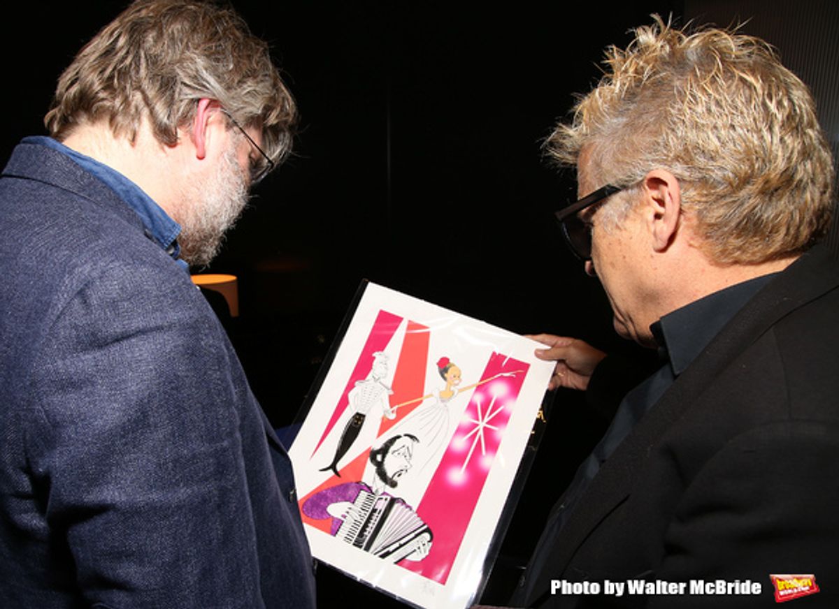 Dave Malloy and Ken Fallin  at 