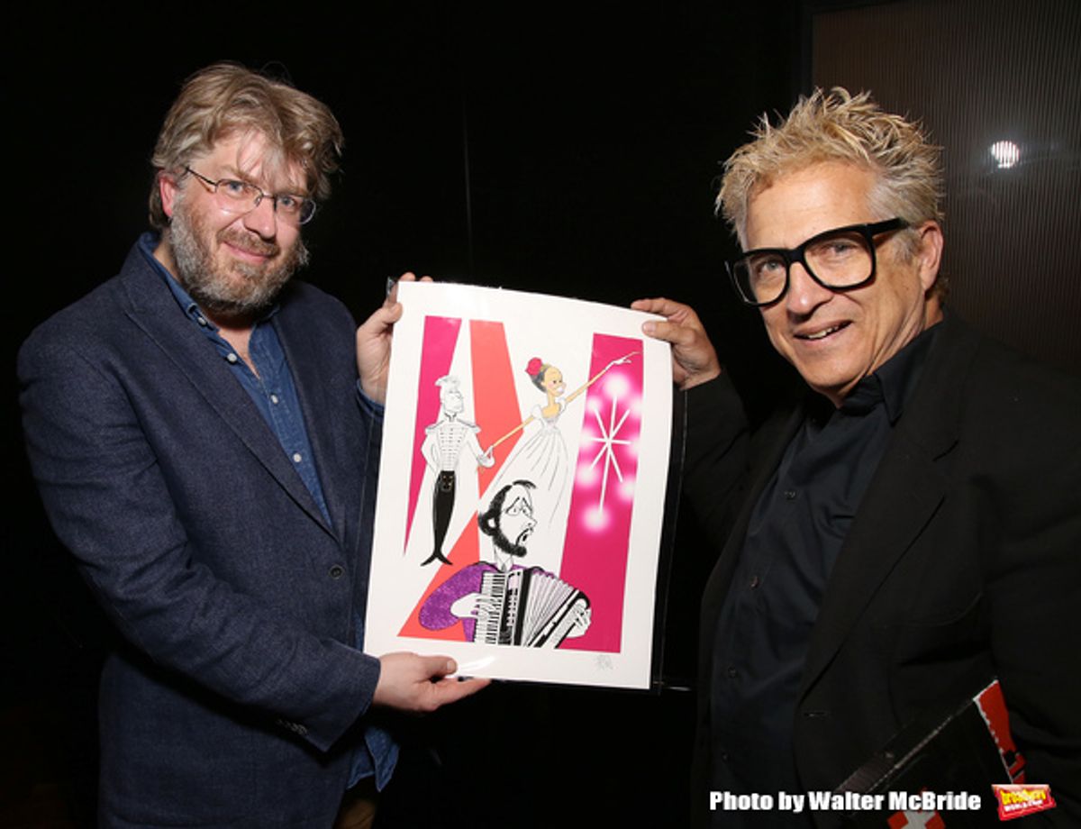 Dave Malloy and Ken Fallin  at 