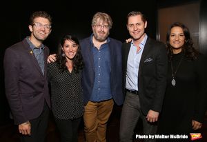 Sam Pinkleton, Rachel Chavkin, Dave Malloy, Michael McCorry Rose and Eleni Gianulis @ BroadwayWorld Sam Pinkleton, Rachel Chavkin, Dave Malloy, Michael McCorry Rose and Eleni Gianulis Photo