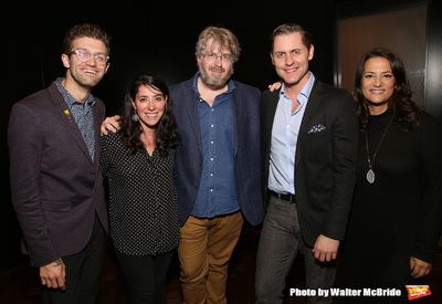 Sam Pinkleton, Rachel Chavkin, Dave Malloy, Michael McCorry Rose and Eleni Gianulis Photo