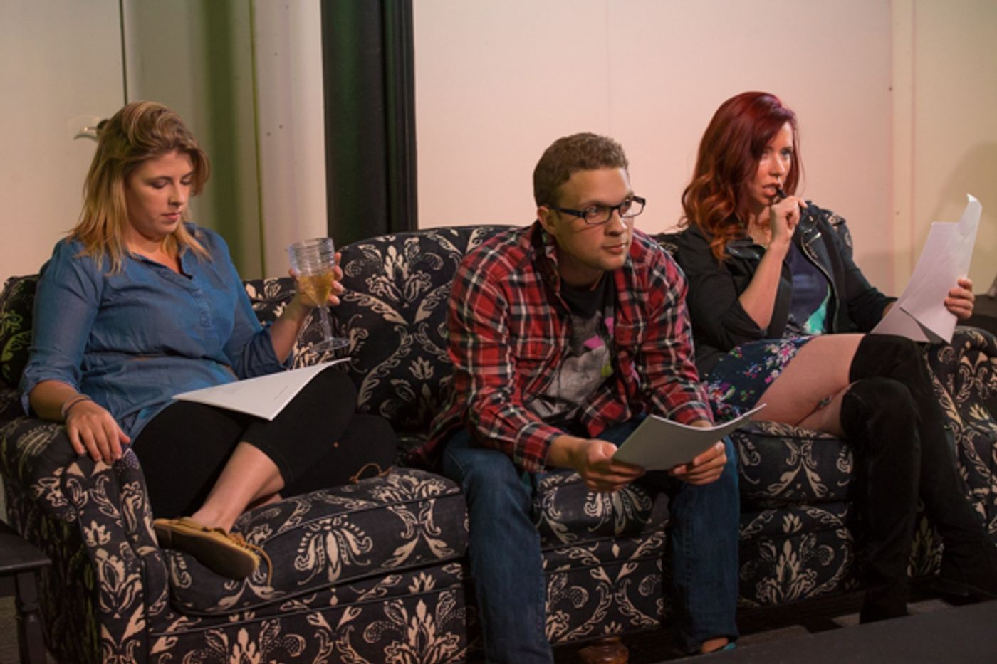 Photo Coverage: First Look at Exit Left's SEMINAR Photo Coverage: First Look at Exit Left's SEMINAR Image