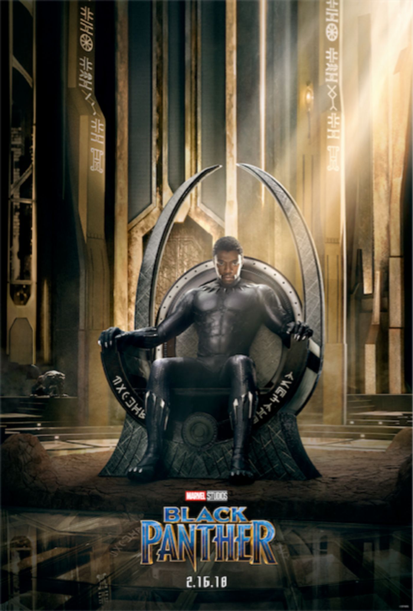 Photo Flash: Marvel Studios Release Teaser Poster for BLACK PANTHER  Image