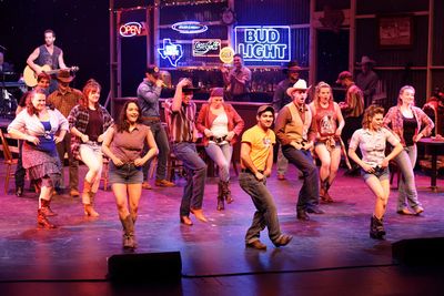 The ensemble of PURE COUNTRY. Photo by Michael C. Foster Photo