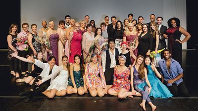RWJUH Hamilton President and CEO Richard Freeman, WE vs. C artistic team, Roxey Balle Photo
