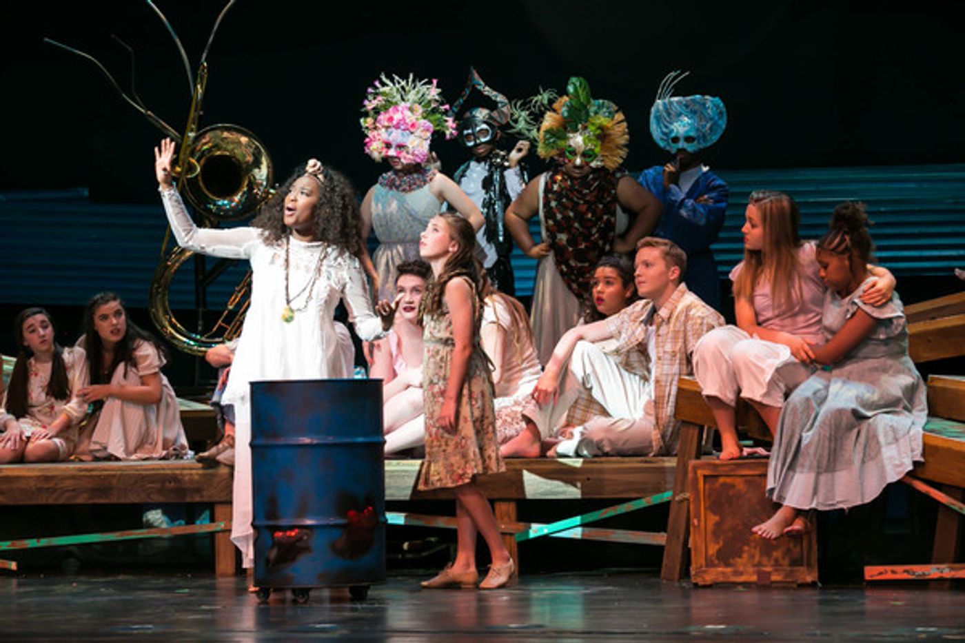 Photo Flash: First Look at Humphreys School of Musical Theatre's ONCE ON THIS ISLAND at TUTS  Image