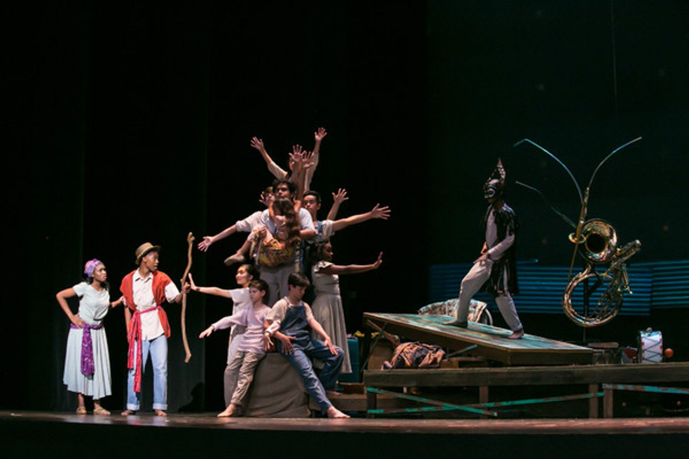 Photo Flash: First Look at Humphreys School of Musical Theatre's ONCE ON THIS ISLAND at TUTS  Image