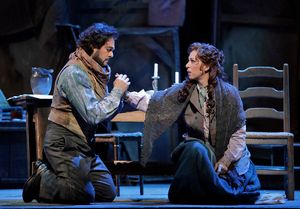 Arturo Chacon-Cruz as Rodolfo and Erika Grimaldi as Mimi @ BroadwayWorld Arturo Chacon-Cruz as Rodolfo and Erika Grimaldi as Mimi Photo
