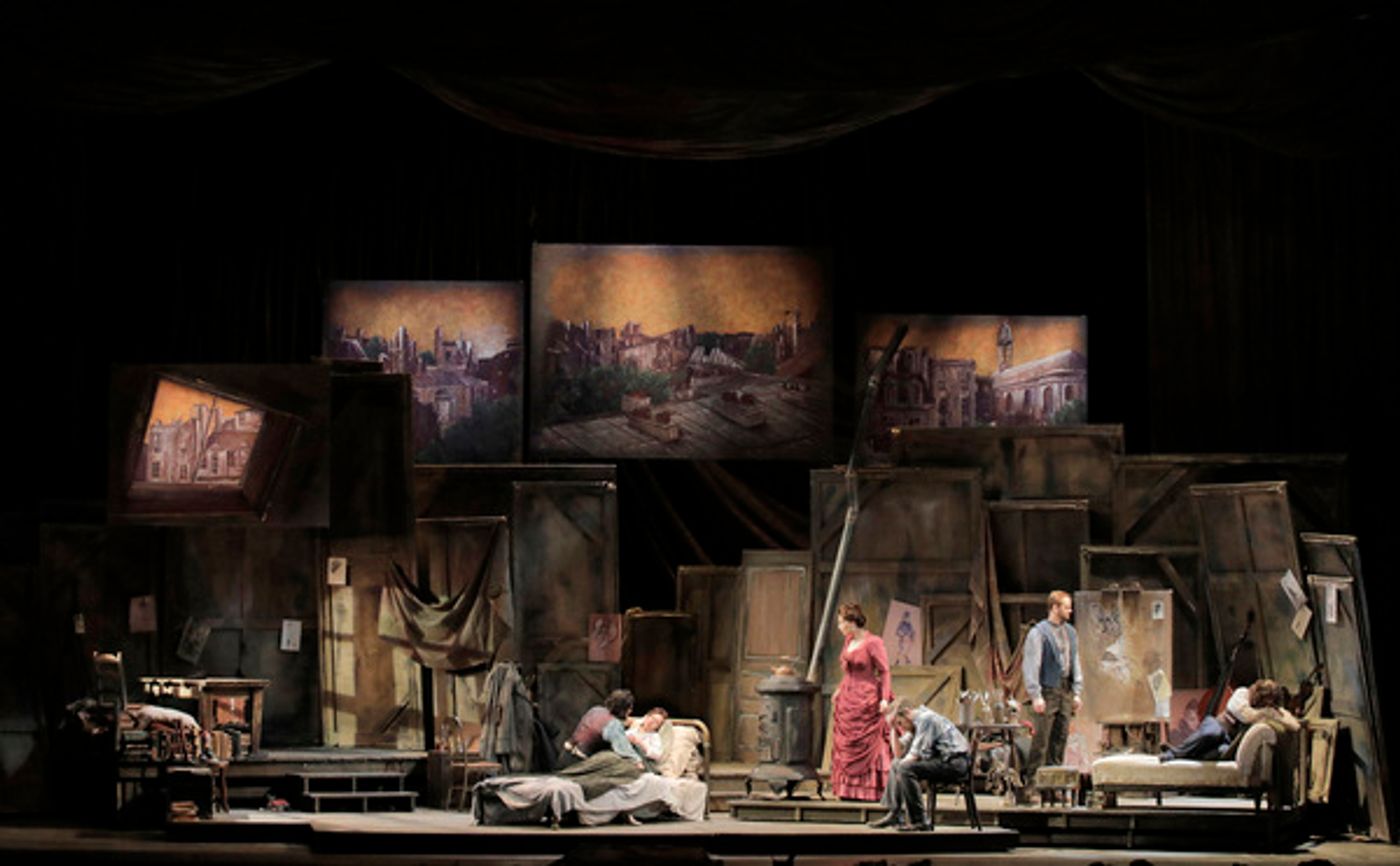 Photo Flash: First Look at Puccini's LA BOHEME at San Francisco Opera Photo Flash: First Look at Puccini's LA BOHEME at San Francisco Opera Image