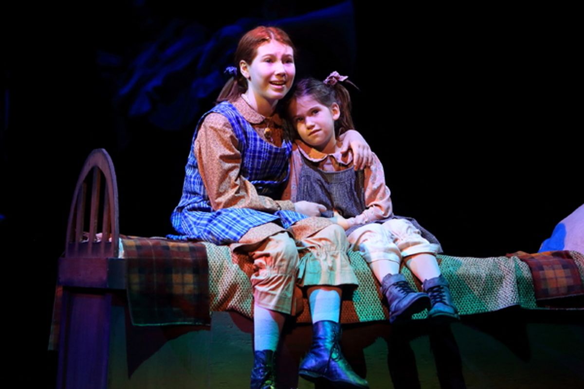 Carly Gendell and Ivy Rose Voloshin at 