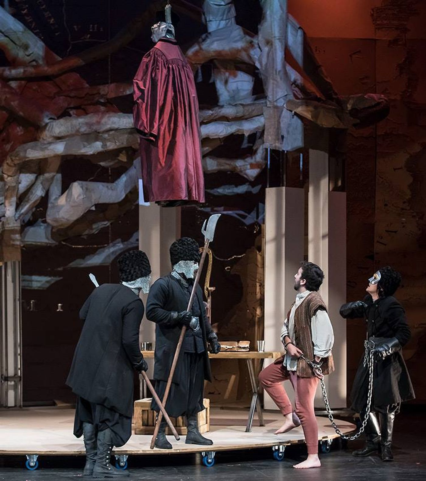 Review: THE CAUCASIAN CHALK CIRCLE at UCSB Theatre Department  Image