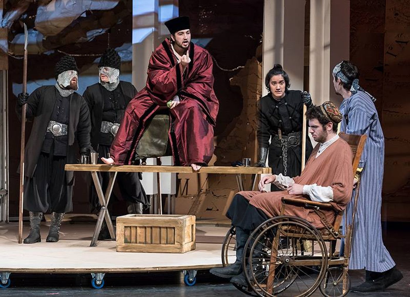 Review: THE CAUCASIAN CHALK CIRCLE at UCSB Theatre Department  Image