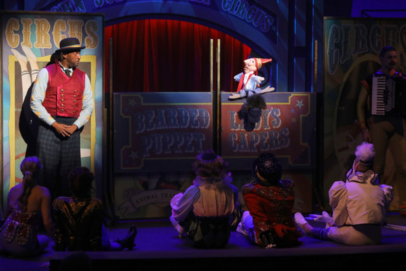 Photo Flash: A Look Inside the Tent at 2 Ring Circus' GODSPELL Photo Flash: A Look Inside the Tent at 2 Ring Circus' GODSPELL Image